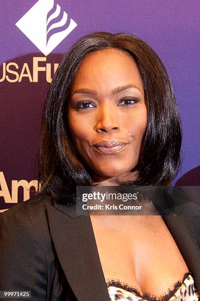 Angela Bassett attends the 9th annual Power of a Dream gala hosted by the U.S. Dream Academy at the Ritz Carlton Hotel on May 18, 2010 in Washington,...