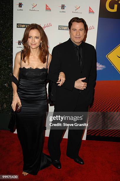 Kelly Preston and John Travolta