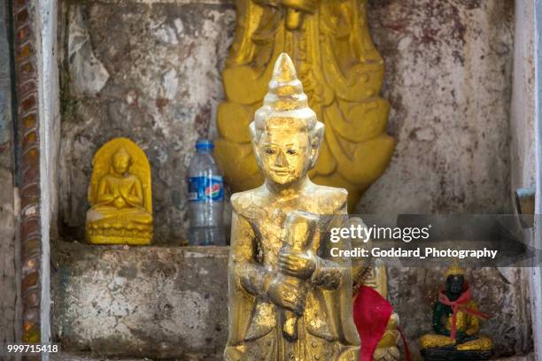 myanmar: shwe yan pyay monastery - alcove stock pictures, royalty-free photos & images