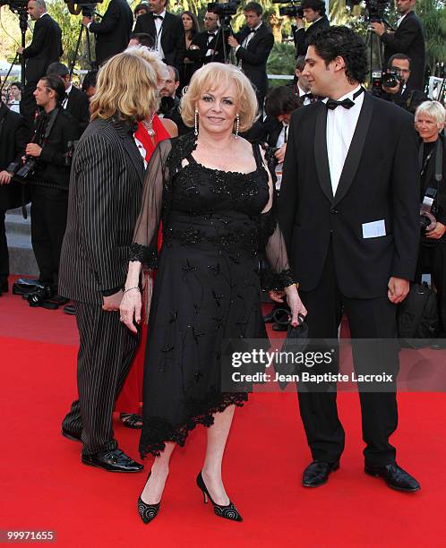 Michele Mercier attends the 'Of Gods and Men' Premiere held at the Palais des Festivals during the 63rd Annual International Cannes Film Festival on...