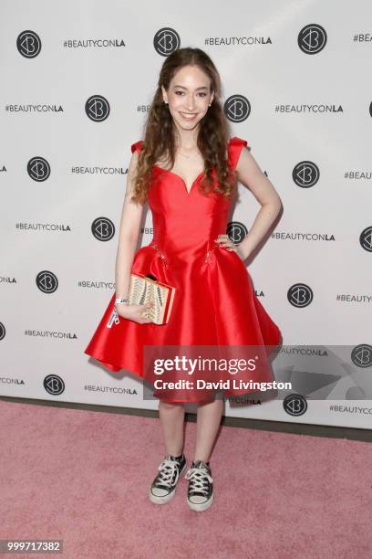 Sasha Anne attends the Beautycon Festival LA 2018 at the Los Angeles Convention Center on July 15, 2018 in Los Angeles, California.