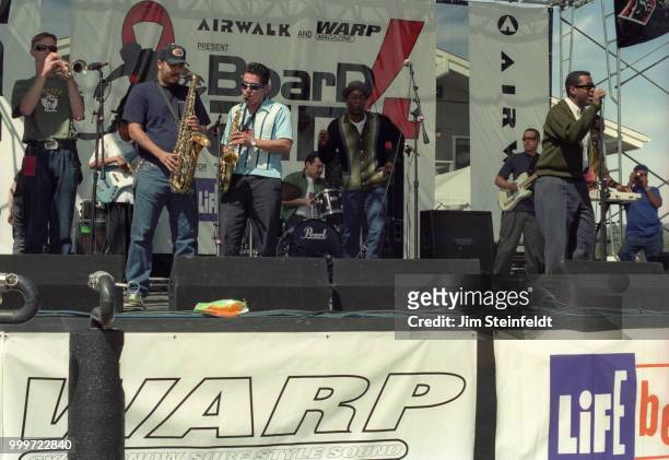 Hepcat performs at Board Aid in Big Bear Lake, California on March 15, 1997.