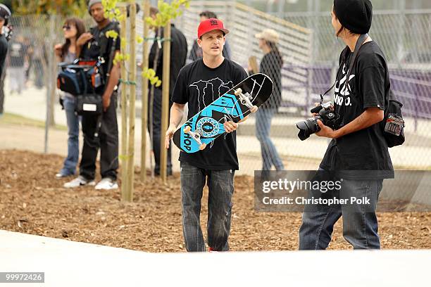 Pro Skatboarder Rob Dyrdek unveils 7-Eleven Urban Skate Store and opens "Safe Spot Skate Spot", funded by a 250,000 dollar donation from 7-Eleven on...