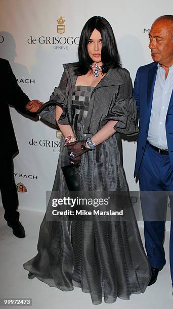 Isabelle Adjani attends the de Grisogono party at the Hotel Du Cap on May 18, 2010 in Cap D'Antibes, France. On May 18, 2010 in Cannes, France.