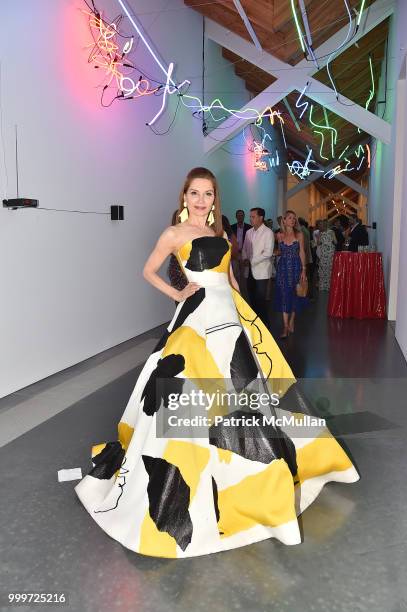 Jean Shafiroff attends the Parrish Art Museum Midsummer Party 2018 at Parrish Art Museum on July 14, 2018 in Water Mill, New York.