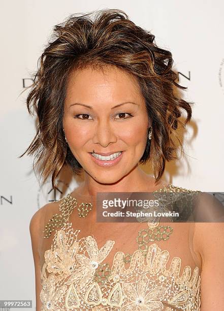 Personality Alina Cho attends the 3rd Annual Society Of Memorial Sloan-Kettering Cancer Center's Spring Ball at The Pierre Hotel on May 18, 2010 in...