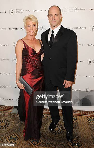 Sherman Williams and husband actor Chris Meloni attend the 3rd Annual Society Of Memorial Sloan-Kettering Cancer Center's Spring Ball at The Pierre...