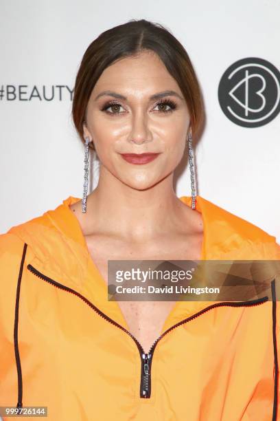 Alyson Stoner attends the Beautycon Festival LA 2018 at the Los Angeles Convention Center on July 15, 2018 in Los Angeles, California.
