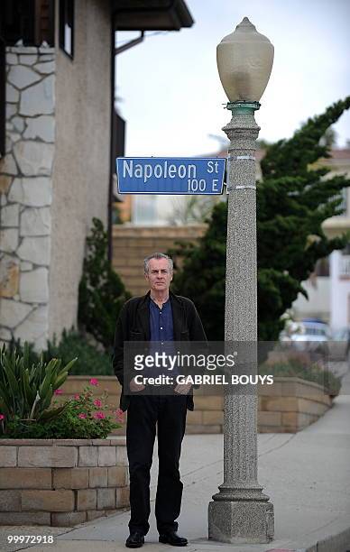 French author Jean Rolin poses in Los Angeles, California on May 18, 2010. Jean Rolin is a French writer and journalist. He received the Albert...