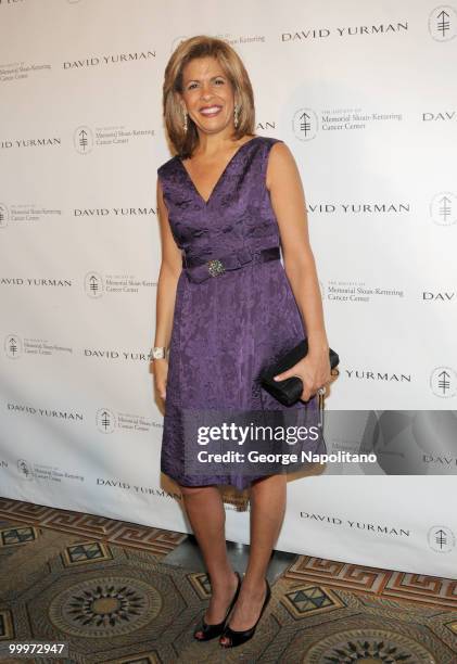 Personality Hoda Kotbattends the 3rd Annual Society Of Memorial Sloan-Kettering Cancer Center's Spring Ball at The Pierre Hotel on May 18, 2010 in...