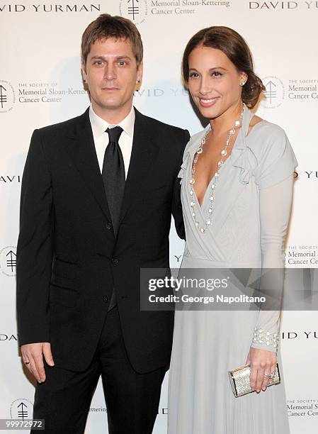 Rob Thomas and Marisol Thomas attends the 3rd Annual Society Of Memorial Sloan-Kettering Cancer Center's Spring Ball at The Pierre Hotel on May 18,...