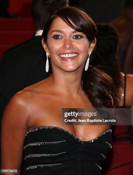 Emma De Caunes attends the "Certified Copy" Premiere at the Palais des Festivals during the 63rd Annual Cannes Film Festival on May 18, 2010 in...