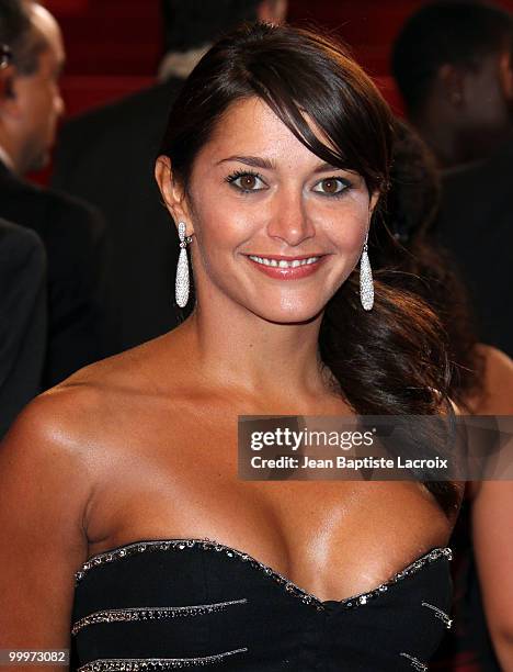 Emma De Caunes attends the "Certified Copy" Premiere at the Palais des Festivals during the 63rd Annual Cannes Film Festival on May 18, 2010 in...