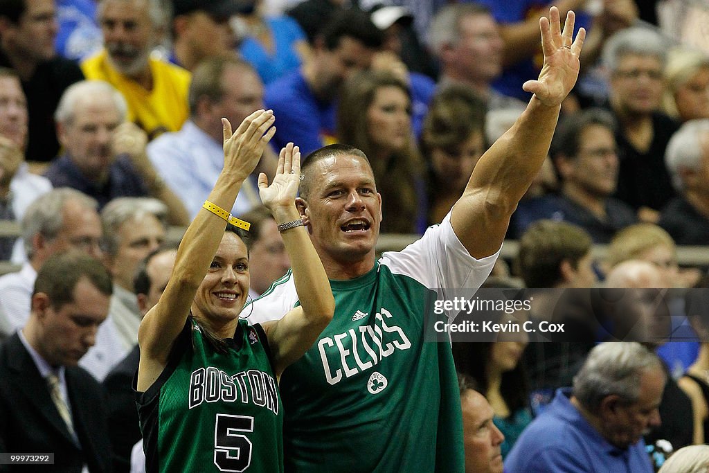 Boston Celtics v Orlando Magic, Game 2
