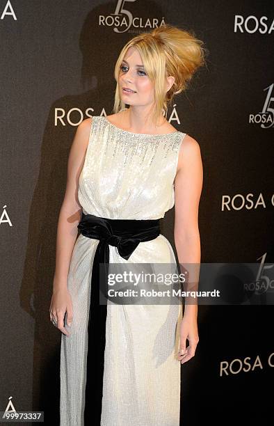 Mischa Barton attends the Rosa Clara 15th Anniversary dinner party held at the National Palau on May 18, 2010 in Barcelona, Spain.