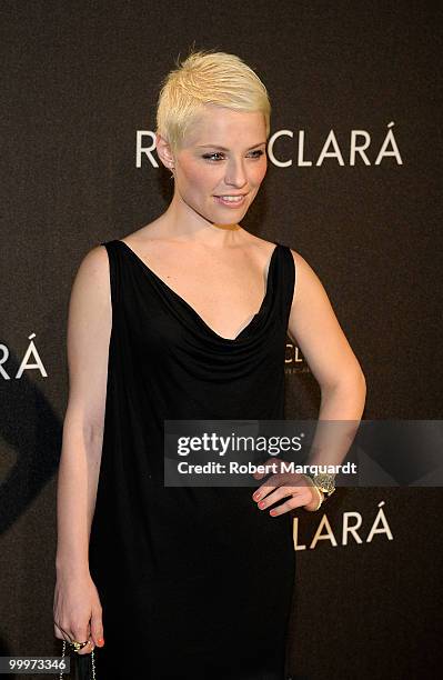 Soraya Arnelas attends the Rosa Clara 15th Anniversary dinner party held at the National Palau on May 18, 2010 in Barcelona, Spain.