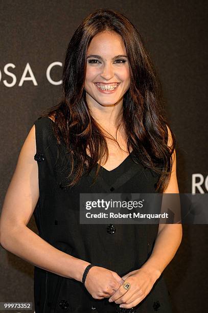 Veronica Echegui attends the Rosa Clara 15th Anniversary dinner party held at the National Palau on May 18, 2010 in Barcelona, Spain.