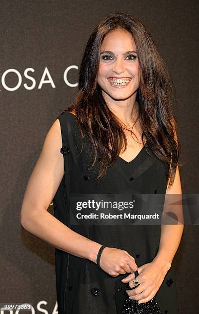 Veronica Echegui attends the Rosa Clara 15th Anniversary dinner party held at the National Palau on May 18, 2010 in Barcelona, Spain.