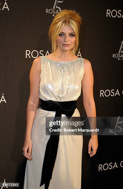 Mischa Barton attends the Rosa Clara 15th Anniversary dinner party held at the National Palau on May 18, 2010 in Barcelona, Spain.