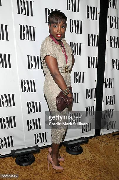 Singer Estelle attends the 58th Annual BMI Pop Awards held at the Beverly Wilshire Hotel on May 18, 2010 in Beverly Hills, California.