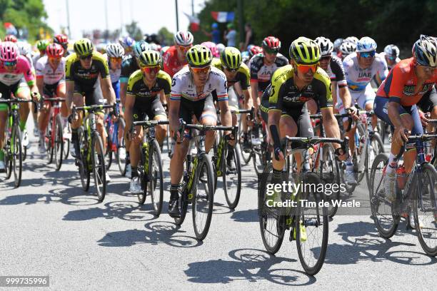 Michael Hepburn of Australia and Team Mitchelton-Scott / Daryl Impey of South Africa and Team Mitchelton-Scott / Adam Yates of Great Britain and Team...