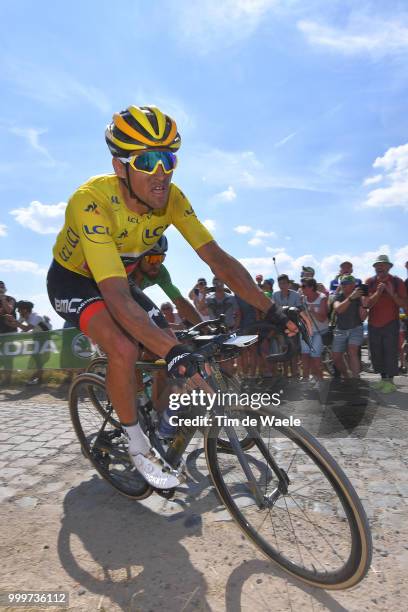 Greg Van Avermaet of Belgium and BMC Racing Team Yellow Leaders Jersey / during the 105th Tour de France 2018, Stage 9 a 156,5 stage from Arras...