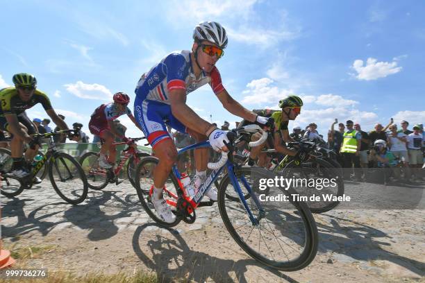 Arnaud Demare of France and Team Groupama FDJ / Adam Yates of Great Britain and Team Mitchelton-Scott / during the 105th Tour de France 2018, Stage 9...