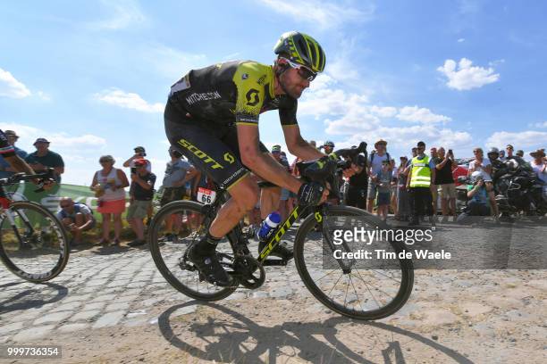 Damien Howson of Australia and Team Mitchelton-Scott / during the 105th Tour de France 2018, Stage 9 a 156,5 stage from Arras Citadelle to Roubaix on...