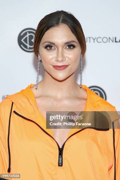 Alyson Stoner attends the Beautycon Festival LA 2018 at the Los Angeles Convention Center on July 15, 2018 in Los Angeles, California.