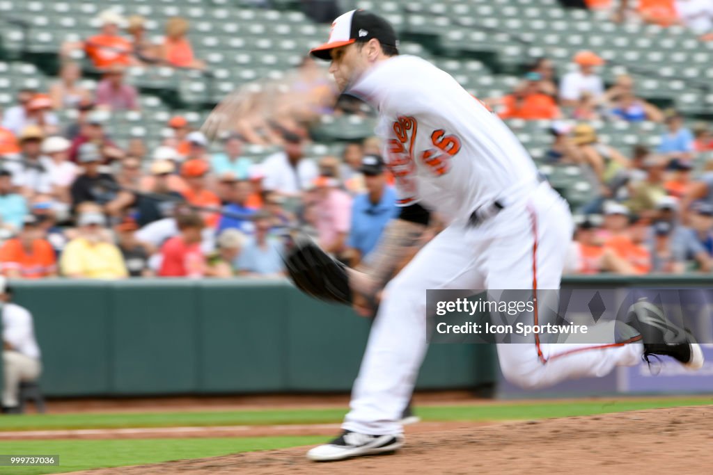 MLB: JUL 15 Rangers at Orioles