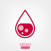 Anemia and Hemophilia icon