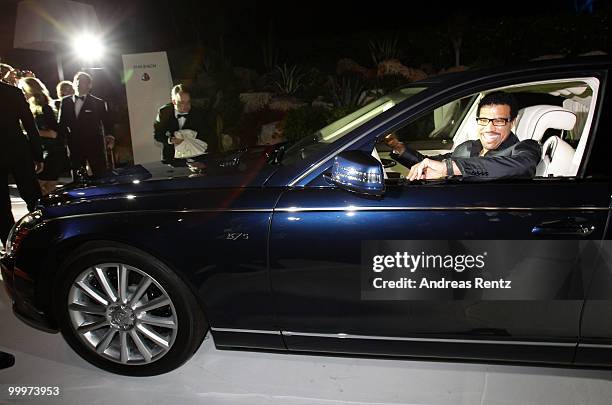 Singer Lionel Richie attends the de Grisogono cocktail party at the Hotel Du Cap on May 18, 2010 in Cap D'Antibes, France.