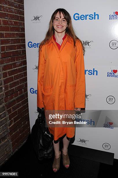 Actress Maria Dizzia attends the Gersh Agency's 2010 UpFronts and Broadway season cocktail celebration at Juliet Supper Club on May 18, 2010 in New...