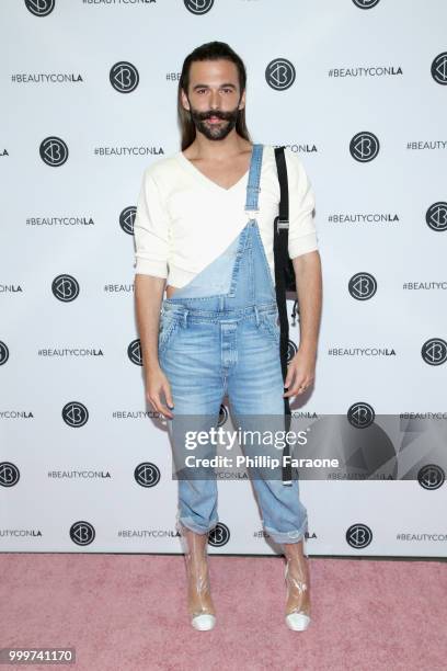 Jonathan Van Ness attends the Beautycon Festival LA 2018 at the Los Angeles Convention Center on July 15, 2018 in Los Angeles, California.