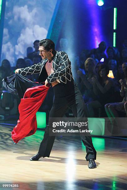 Episode 1009A" - Evan Lysacek and Anna Trebunskaya entertained the audience with an encore performance on TUESDAY, MAY 18 , on "Dancing with the...