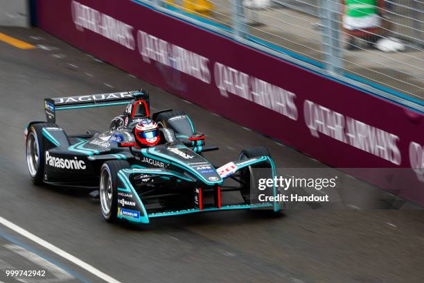 Mitch Evans , Panasonic Jaguar Racing, Jaguar I-Type II. On July 14, 2018 in New York, United States.