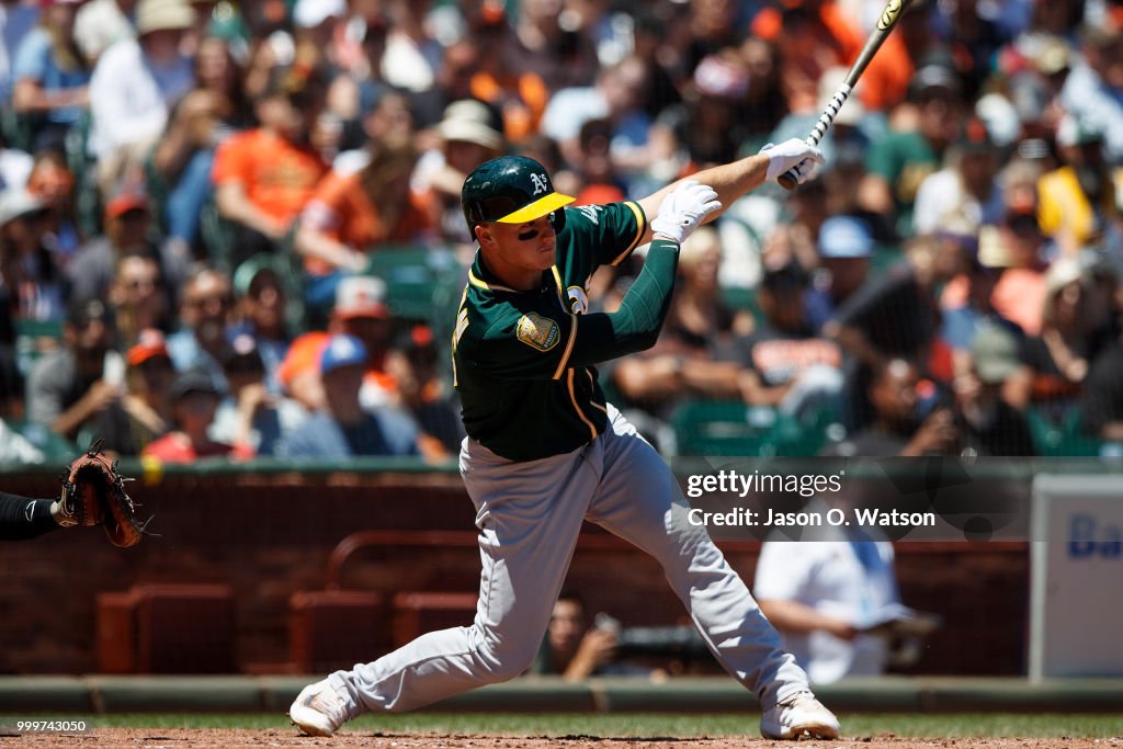 Oakland Athletics v San Francisco Giants