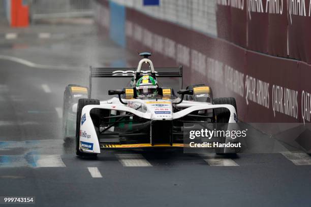 Lucas Di Grassi , Audi Sport ABT Schaeffler, Audi e-tron FE04. On July 14, 2018 in New York, United States.