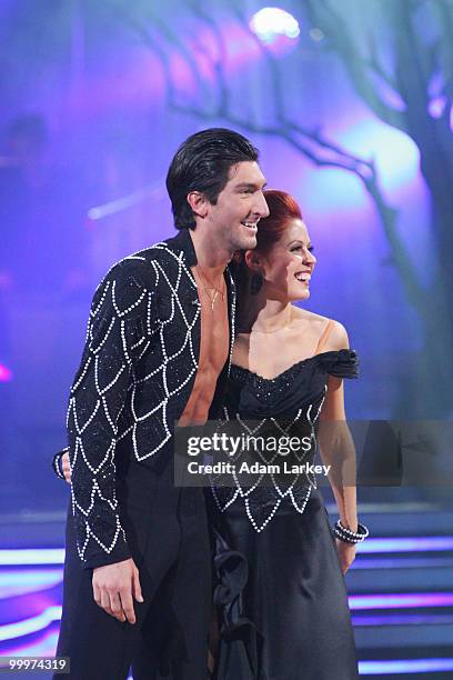 Episode 1009A" - Evan Lysacek and Anna Trebunskaya entertained the audience with an encore performance on TUESDAY, MAY 18 , on "Dancing with the...