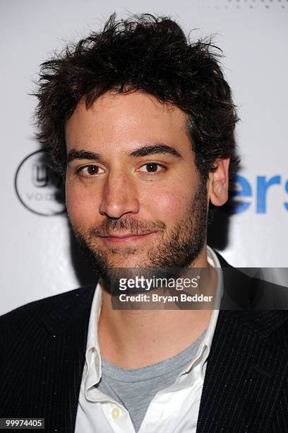 Actor Josh Radnor attends the Gersh Agency's 2010 UpFronts and Broadway season cocktail celebration at Juliet Supper Club on May 18, 2010 in New York...