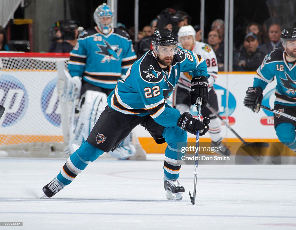 Chicago Blackhawks v San Jose Sharks - Game One