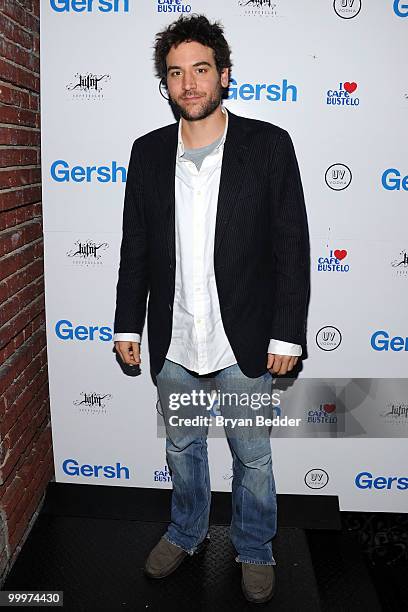 Actor Josh Radnor attends the Gersh Agency's 2010 UpFronts and Broadway season cocktail celebration at Juliet Supper Club on May 18, 2010 in New York...