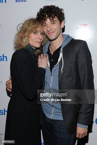 Actors Judith Light and Michael Urie attend the Gersh Agency's 2010 UpFronts and Broadway season cocktail celebration at Juliet Supper Club on May...