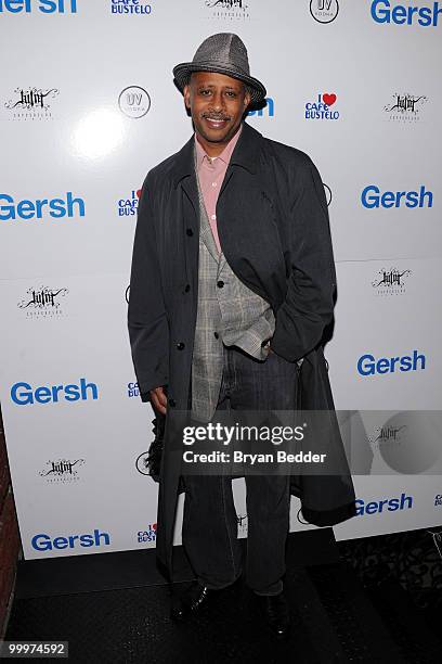 Actor Ruben Santiago Hudson attends the Gersh Agency's 2010 UpFronts and Broadway season cocktail celebration at Juliet Supper Club on May 18, 2010...
