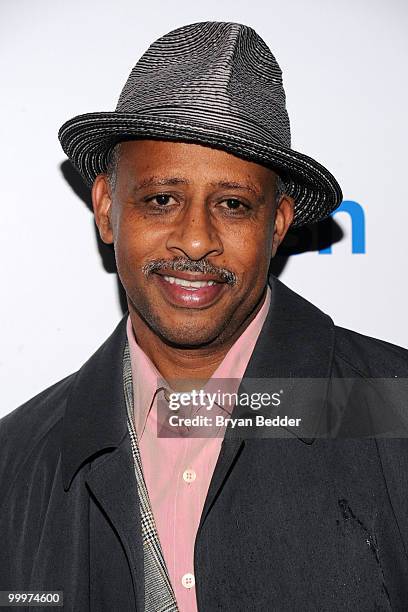Actor Ruben Santiago Hudson attends the Gersh Agency's 2010 UpFronts and Broadway season cocktail celebration at Juliet Supper Club on May 18, 2010...