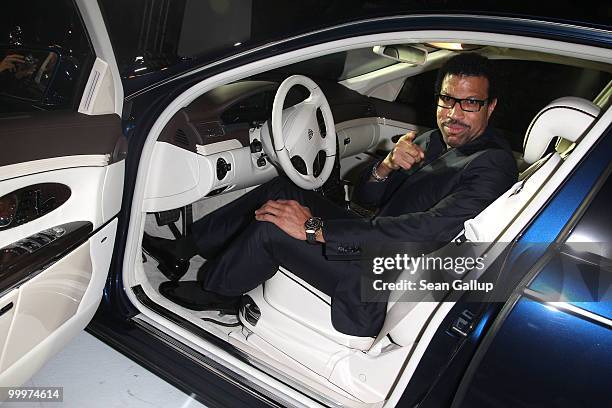 Lionel Richie attends the de Grisogono cocktail party at the Hotel Du Cap on May 18, 2010 in Cap D'Antibes, France.