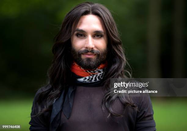 The singer Conchita Wurst in Munich, Germany, 5 September 2017. Photo: Sven Hoppe/dpa