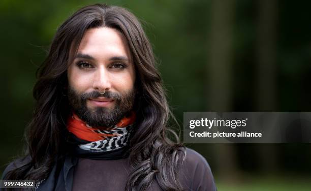 The singer Conchita Wurst in Munich, Germany, 5 September 2017. Photo: Sven Hoppe/dpa