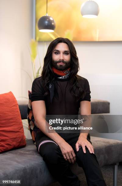 The singer Conchita Wurst in Munich, Germany, 5 September 2017. Photo: Sven Hoppe/dpa