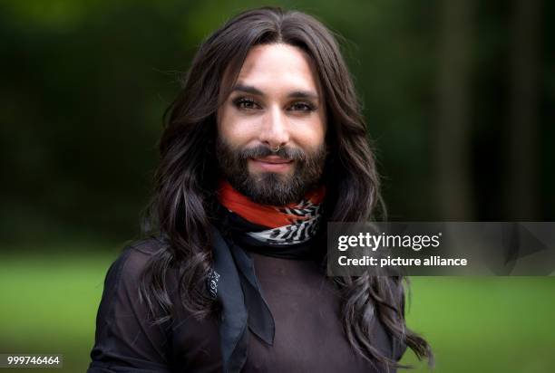 The singer Conchita Wurst in Munich, Germany, 5 September 2017. Photo: Sven Hoppe/dpa